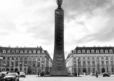 CANOPEE. Place Vendôme - Paris - Sculpture en bronze