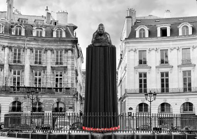 Place des Victoires - Paris -  Photo montage